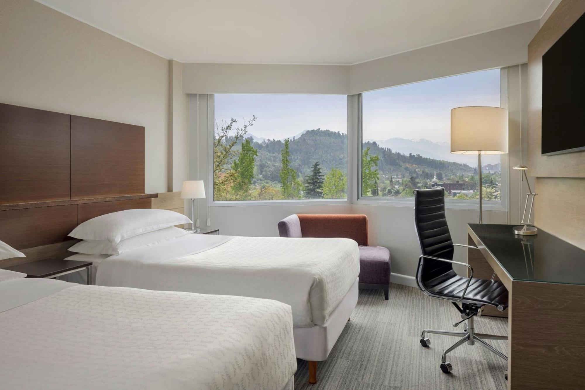 Sheraton Santiago Hotel & Convention Center Exterior photo A guest room at the hotel